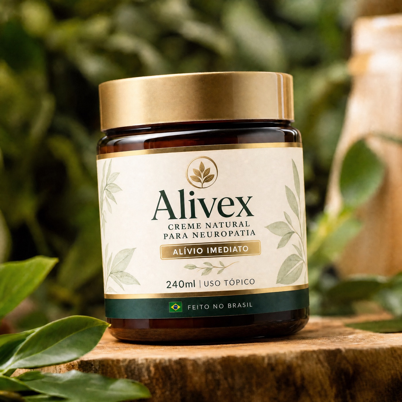 Alivex — creme natural feito no Brasil